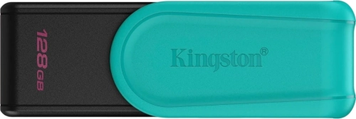 Флеш Диск Kingston 128GB DataTraveler Exodia S DTXS/128GB USB3.0 бирюзовый/черный