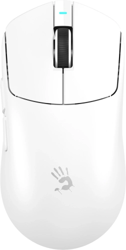 Мышь A4Tech Bloody R77 Ultra Dock белый оптическая 20000dpi беспров. USB