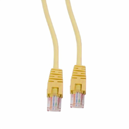 Кабель Cablexpert Патч-корд FTP Cablexpert PP6-5M/ Y-O кат.6, 5м, литой, многожильный (жёлтый) (PP6-5M/Y-O)