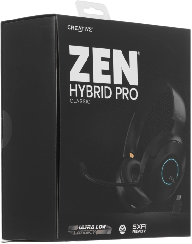 Гарнитура мониторные Creative Zen Hybrid Pro CLASSIC 1.2м черный беспроводные bluetooth оголовье (51EF1040AA001) фото 10