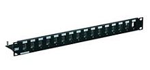 Патч-панель наборная Corning VOLPPCBF24K UU001622883 19" 1U 24xRJ45 UTP