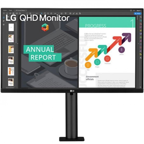 Монитор LG 27" QHD 27QN880-B Black (27QN880-B.ARUZ)