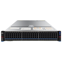 Серверная платформа/ Gooxi SR201-D25RE-G2 2U 25bay server with expander bp, based on AMD 9004 platform 2xPCIe 4.0x16; 4xPCIe 4.0x8 2x 2.5" rear SAS/SATA 2x 2.5" rear NVMe 1300W 1+1 PSU EU power cables (0.22.002.0051)