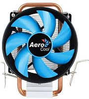 Кулер Aerocool Verkho 1-3P 100W / 3-Pin / Intel 115*/ 775/ AMD / Heat pipe 6mm x1