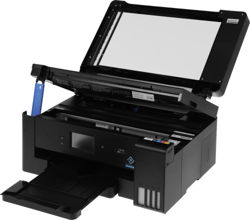 МФУ струйный Epson L14150 (C11CH96403/502/505/503/96507) A3 Duplex Net WiFi черный фото 4