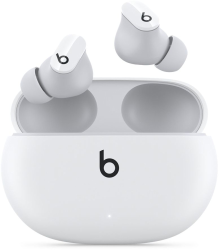 Гарнитура вкладыши Beats Studio Buds True Wireless Noise Cancelling белый беспроводные bluetooth в ушной раковине (MJ4Y3EE/ A) (MJ4Y3EE/A)