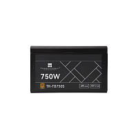 Блок питания 750W/ Thermalright, 750W 80+ Bronze (ATX, 3, PCIe 5.0, Non-modular, 1x24(20+4)pin 550mm, 1xCPU*2 8(4+4)pin 600+150mm, 1xPCIe*2 8(6+2)pin 500+150mm, 1x12VHPWR PCIe 5.0 12+4pin 600mm, 1xSATA*3+MOLEX4pin*1 400+150+150+1 (TR-TB750S)