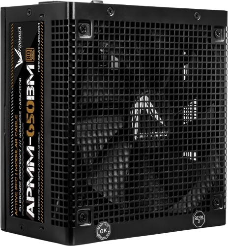 Блок питания Formula ATX 650W APMM-650BM 80+ bronze (20+4pin) APFC 140mm fan 6xSATA Cab Manag RTL фото 5