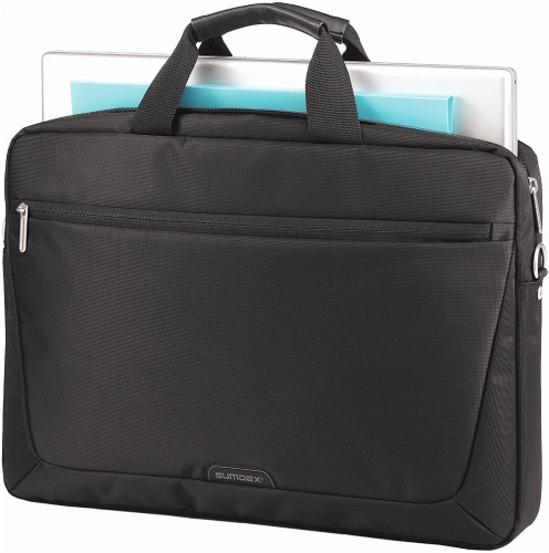 Сумка SUMDEX PON-117 (BK) {нейлон, черная до 17} (PON-117BK) фото 2
