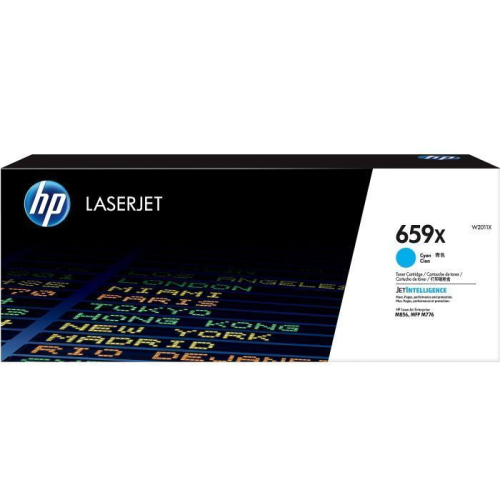 Картридж HP 659X LaserJet голубой / 29 000 страниц (W2011X)