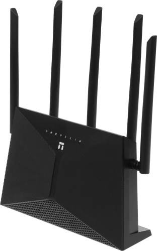 Роутер беспроводной Netis NX30 AX3000 10/100/1000BASE-TX черный фото 2