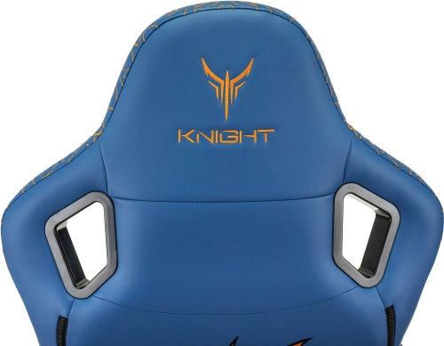 Кресло игровое Knight Craft Dragon синий экокожа крестов. металл (KNIGHT CRFT DRAGON B) фото 11