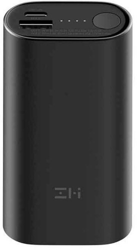 Мобильный аккумулятор ZMI PowerBank QB818 10000mAh QC3.0/ PD3.0 3A черный (QB818 BLACK)
