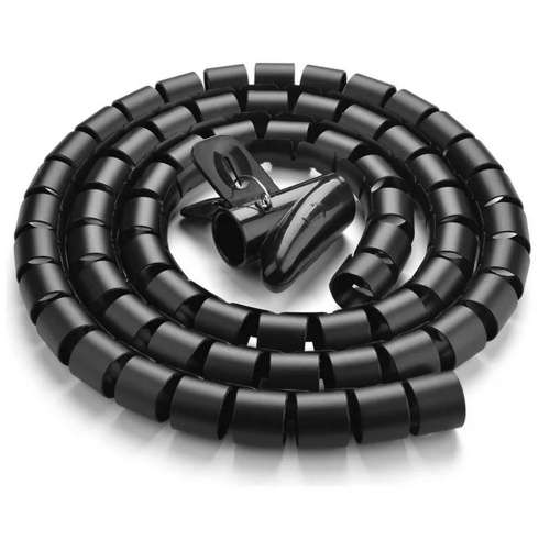 Трубка защитная для проводов UGREEN LP121 (30819) Protection Tube. Диаметр: 25 мм. Длина:3 м. Цвет: черный (30819_)