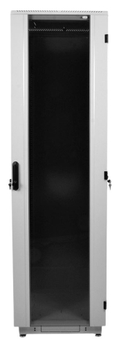ЦМО Шкаф телекоммуникационный напольный 33U (600x1000) дверь стекло, цвет чёрный (ШТК-М-33.6.10-1ААА-9005)