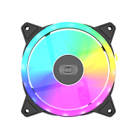 Кулер для корпуса/ Case Cooler PCCooler F3 T120 ARGB BK 3IN1 (120x120x25mm, 4-pin PWM, ARGB, 46CFM, 21.6dBA, 1800RPM, Black, 3pcs)