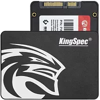 Твердотельный накопитель/ Kingspec SSD P4-120, 120GB, 2.5" 7mm, SATA3, R/W 500/350MB/s, IOPs н.д./н.д., TBW 30, DWPD 0.23 (3 года)