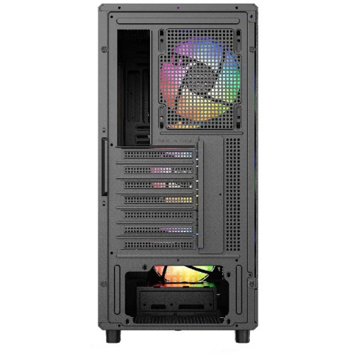 Powercase Mistral PA4B, Tempered Glass, 4x 120mm FRGB Fans, чёрный, ATX (CMPAB-L4) фото 2