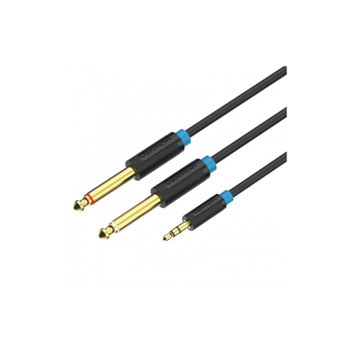 Кабель Vention аудио Jack 3,5 mm M/2Jack 6,5 mm M - 1 м (BACBF)