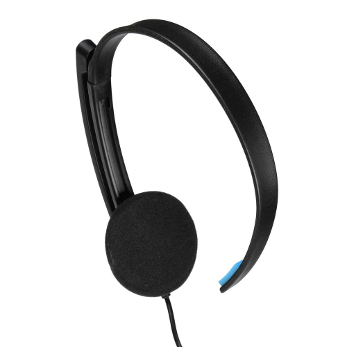 Гарнитура ACD-Call H100A |ACD-H100A-AB1| черная, mini jack 3.5mm, 1х динамик 40мм, поворотный |ACD-H100A-AB1| микрофон, управление на проводе, длина провода 1,6м (551929)