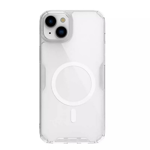 Чехол Nature TPU Pro Magnetic Case, White, (AP IP15) (7021342)