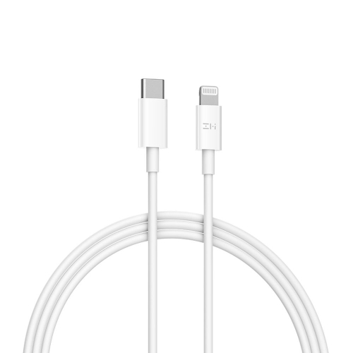 Кабели USB ZMI Кабель ZMI AL870 USB-C TO Lightning MFi certified cable (1 m) White (ZMKAL870CCWH)