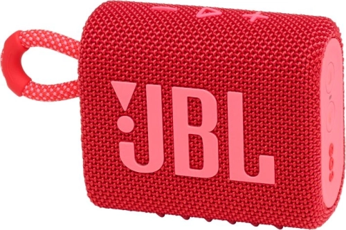 Портативная акустическая система JBL GO 3 красная (JBLGO3RED) фото 8