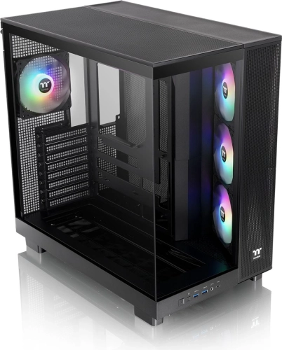Корпус Thermaltake View 380 XL TG ARGB черный без БП E-ATX 2x120mm 2xUSB3.0 audio bott PSU (CA-11E-00M1WN-00) фото 8