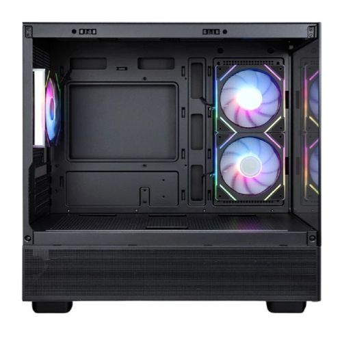 1STPLAYER MIKU Mi5 ARGB Black / mATX / 3x120mm ARGB fans / Mi5-BK-2FC7R-1FC7 фото 3