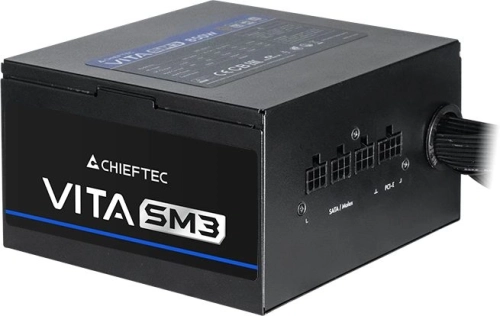 Блок питания Chieftec Vita SM3 BPX-850-C (ATX 3.1, 850W, 80 PLUS BRONZE, Active PFC, 120mm fan, Semi-modular Cable Management) Retail фото 2