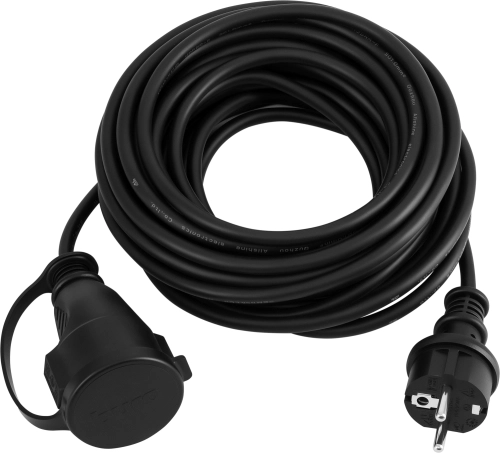 Сетевой удлинитель Buro BU-PS1.20/FRB-16 20м (1 розетка) черный (пакет ПЭ)