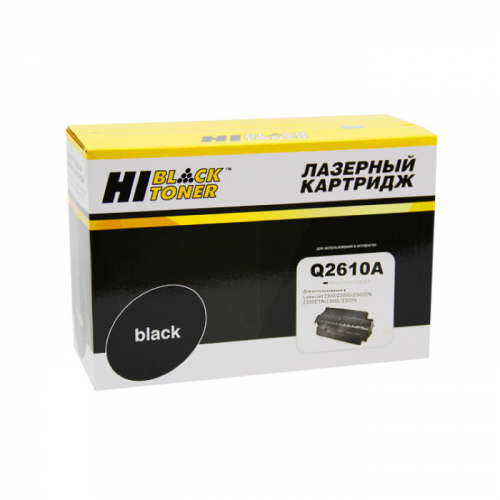 Картридж Hi-Black HB-Q2610A, черный, 6000 страниц, для HP LJ 2300 (2001301212)