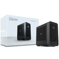 Платформа мини ПК ZOTAC ZBOX-ERP74070SC-BE, NVIDIA RTX4070 Super, Intel i7-14700, 2x DDR5 SODIMM slots, M2 SSD slot, 2.5" SATAIII BAY, WIFI, BT, 2.5G LAN, GLAN, 3x DP, HDMI, EU+UK PLUG, black