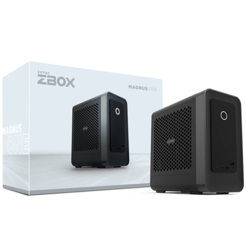 Платформа мини ПК ZOTAC ZBOX-ERP74070SC-BE, NVIDIA RTX4070 Super, Intel i7-14700, 2x DDR5 SODIMM slots, M2 SSD slot, 2.5