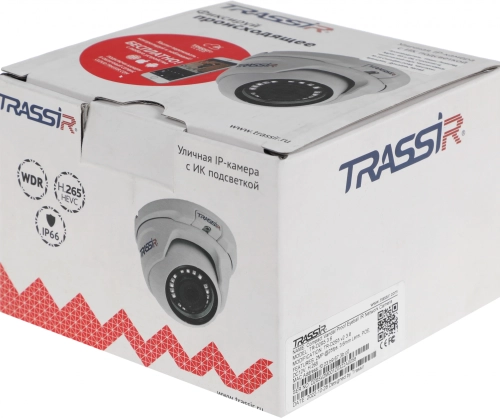 Камера видеонаблюдения IP Trassir TR-D2S5 3.6-3.6мм цв. корп.:белый (TR-D2S5 (3.6 MM)) фото 10