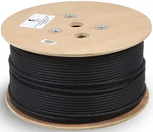 Кабель информационный Cabeus UTP-4P-Cat.5e-SOLID-OUT-LSZH-UV кат.5E UTP 4 пары LSZH универсальный 305м черный (2133508) (2133508#MLN)