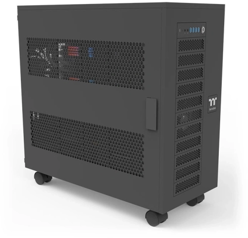 Корпус Thermaltake AX700 черный без БП XL-ATX 18x120mm 18x140mm 2x200mm 4xUSB3.0 audio bott PSU (CA-11B-00F1NN-00)