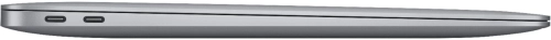 Ноутбук Apple MacBook Air A2337 M1 8 core 8Gb 256Gb SSD/ 7 core GPU 13.3 IPS (2560x1600) Mac OS grey space WiFi BT (MGN63HN/A) фото 2