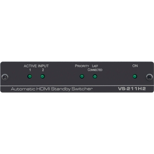 Коммутатор 2х1 HDMI с автоматическим переключением; коммутация по наличию сигнала, поддержка 4K60 4:4:4 [20-80353090] (VS-211H2)