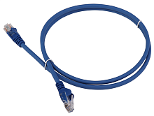 Патч-корд LANMASTER LSZH UTP кат.6, 5.0 м, синий (LAN-PC45/U6-5.0-BL)