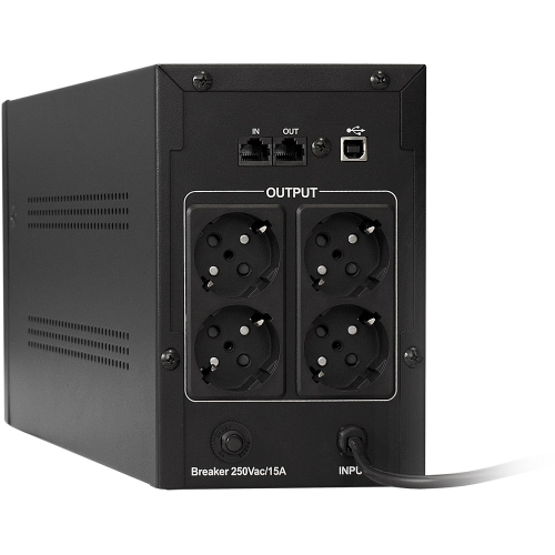 Exegate EP285515RUS ИБП ExeGate SpecialPro UNB-2000.LED.AVR.EURO.RJ.USB фото 2