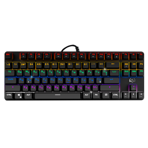SVEN KB-G9150 Игровая клавиатура (Outemu Blue switches, USB, 87 кл., ПО, RGB-подсветка) (SV-017651)