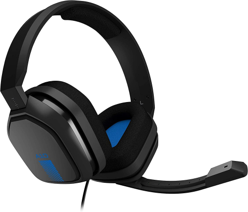 Гарнитура проводная игровая Astro Gaming A10 Headset PS4 GEN1 Grey/Blue, 3.5 MM (939-001531) фото 2