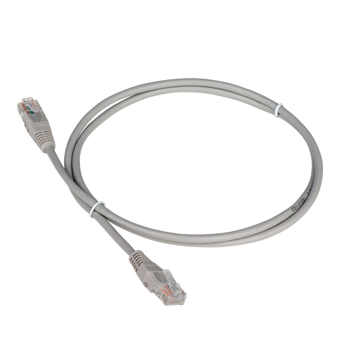 Патч-корд Lanmaster TWT-45-45-30-GY UTP RJ-45 вил.-вилка RJ-45 кат.5E 30м серый ПВХ