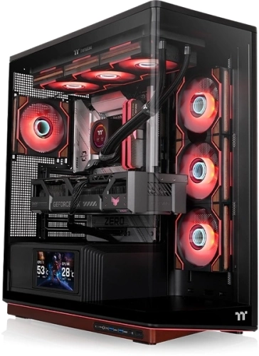 Корпус Thermaltake Stage 500 TG черный без БП E-ATX audio bott PSU (CA-12A-00M1WN-00)