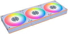Вентилятор для корпуса Lian-Li Uni Fan CL Wireless 120 ARGB 124х120x28 белый 4-pin 29.8дБ (упак.:3шт) (G99.12CL1W3W.R0) Ret