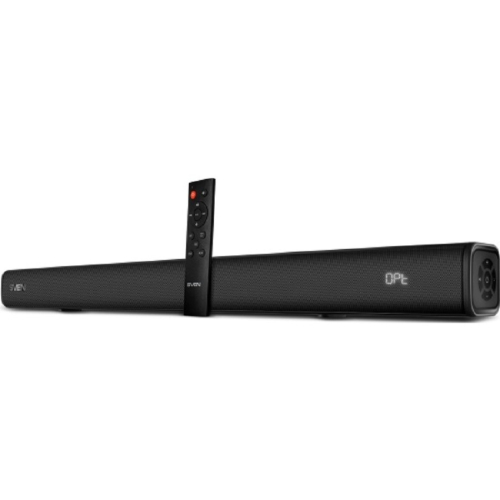 SVEN SB-2040A Саундбар черный (2 х 20 Вт, Bluetooth, HDMI, ПДУ, Optical, USB, дисплей) (SV-021801)