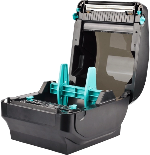 Термопринтер G&G GG-D410 203dpi 152мм/с/USB для печ.накл. черный фото 6