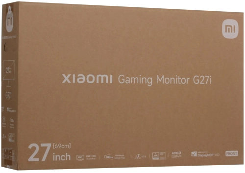 Монитор 27 Xiaomi G27i 2026 RU Black (Fast IPS, 1920x1080, 200 Hz, 1 ms, 178°/ 178°, 400 cd/ m, 1000:1, +HDMI 2.0) (ELA6654RU) фото 10
