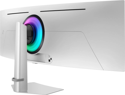 Монитор Samsung 49 Odyssey OLED G9 S49DG932SIXCI серебристый OLED LED 32:9 HDMI матовая HAS 250cd 178гр/ 178гр 5120x1440 240Hz FreeSync Premium Pro DP USB 12.9кг (LS49DG932SIXCI) фото 6